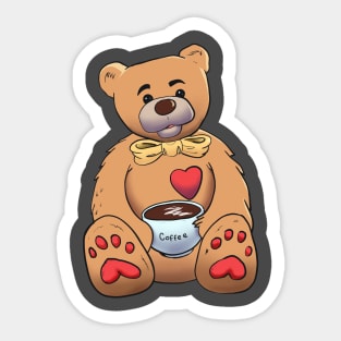 Teddy bear Sticker